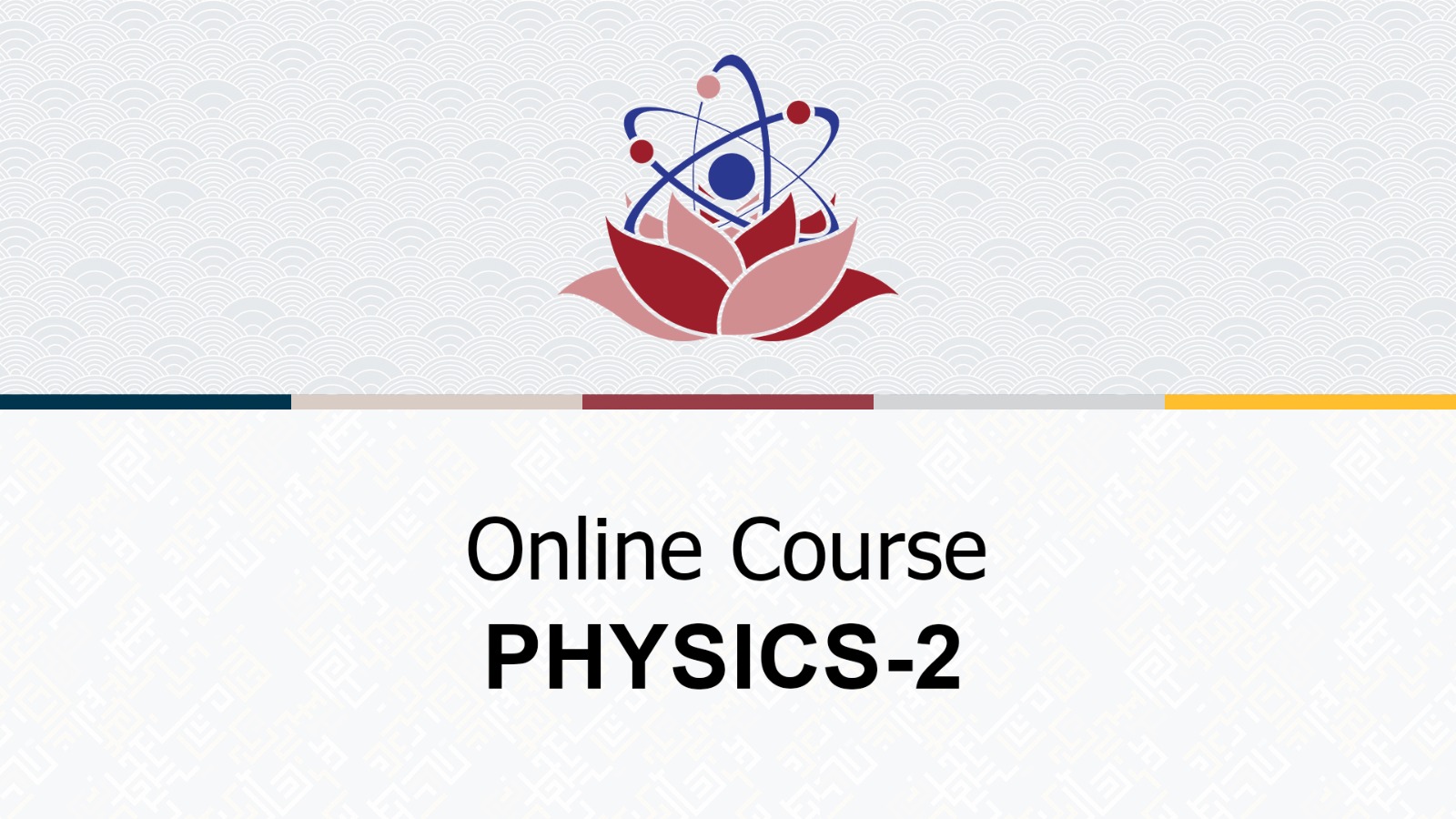 Physics Course 2: Mechanics (~9h)