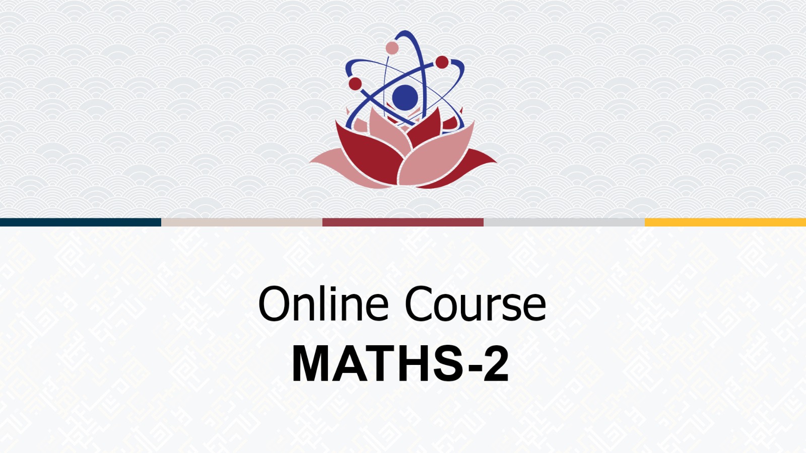 Maths Course 2: Algebra